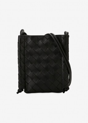 보테가베네타 여성 인트레치아토 블랙 숄더백 709279 VCPP1 8425