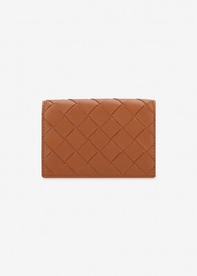 보테가베네타 공용 인트레치아토 우드 카드지갑 667141 VCPP3 2650