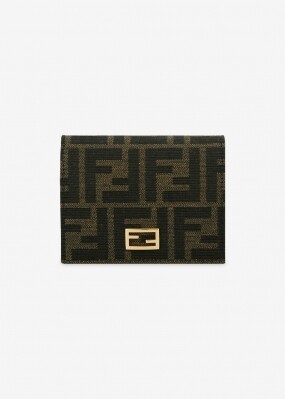 펜디 공용 FF 바게트 타바코/모로/오소프트 반지갑 8M0420 A98P F0A6E