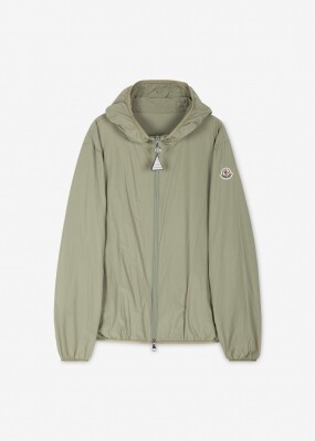 몽클레어 여성 FEGEO 로고 카키 자켓 1A00135 597IC 92G