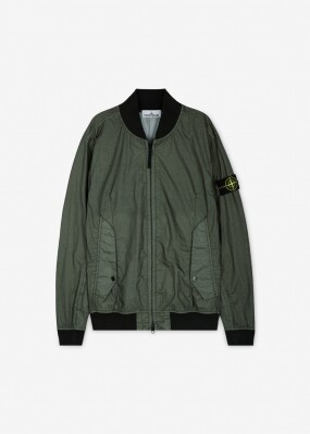 스톤아일랜드 남성 와펜 패치 모스 그린 자켓 801541223 V0059