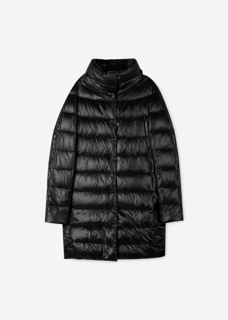 에르노 여성 도라 블랙 패딩 PI0177DIC 12017 9300