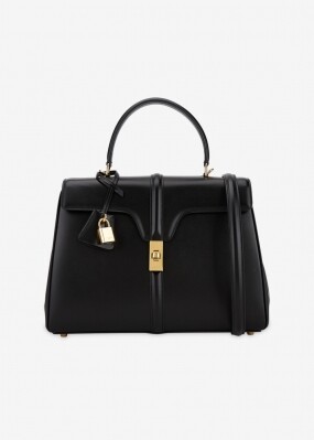 셀린느 여성 클래식 16 블랙 토트백 187373BEY 38NO