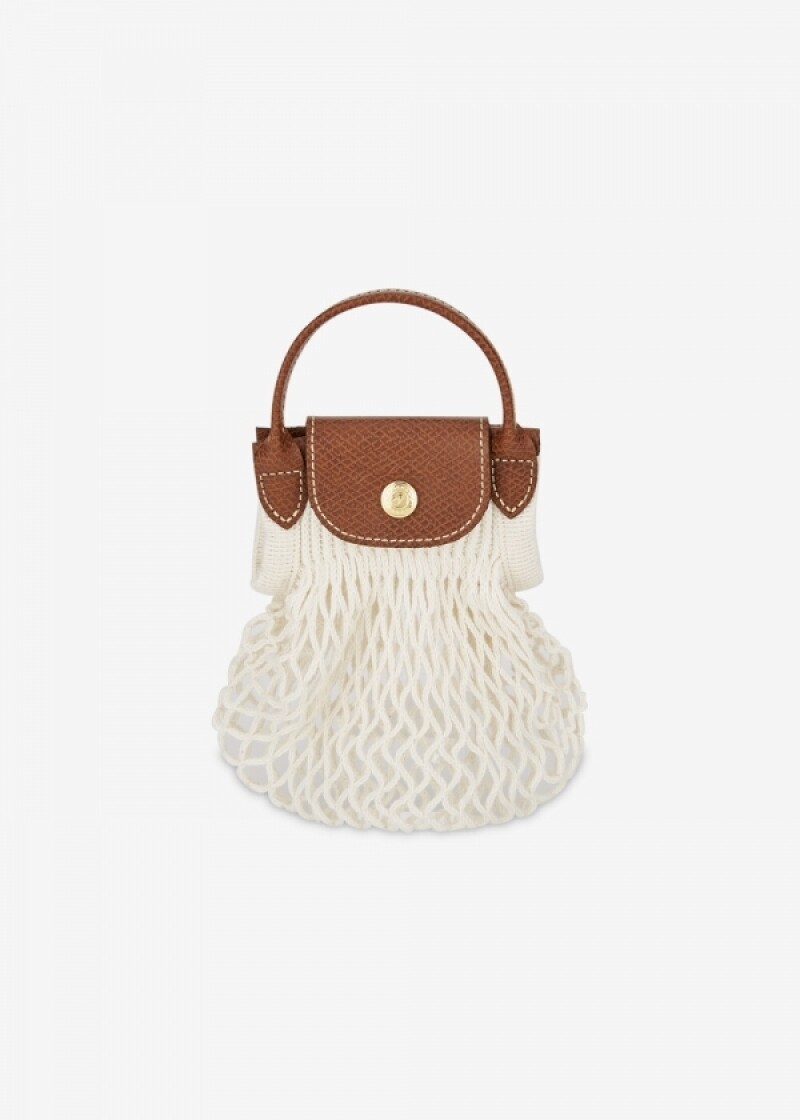 롱샴 여성 르 플리아쥬 필레 에크루 크로스백 10139 HVH 037