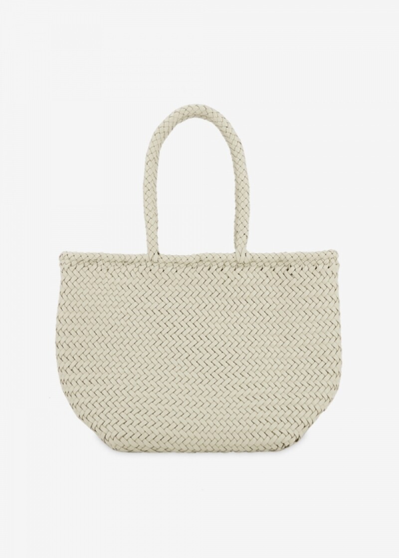 드래곤디퓨전 여성 그레이스 바스켓 스몰 펄 토트백 8813 PEARL