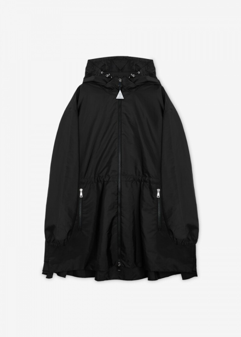 몽클레어 여성 WETE 웨트 후드 블랙 자켓 1A00160 539ZD 999