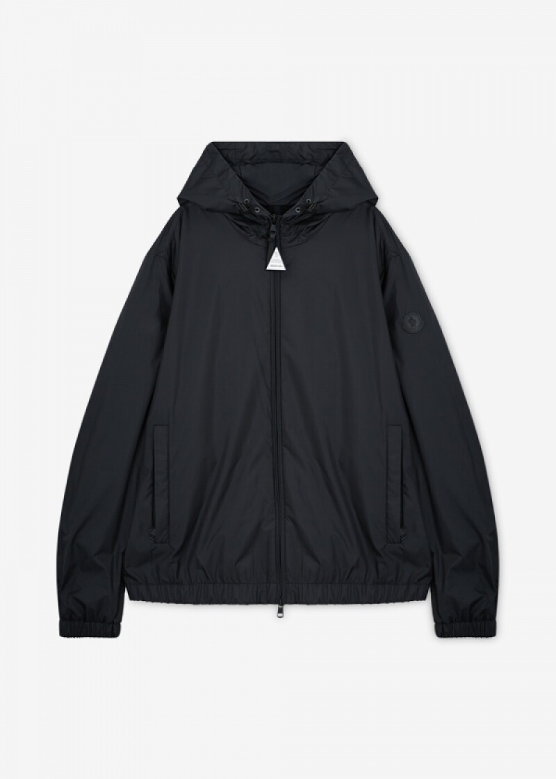 몽클레어 남성 DOMENE 도미네 윈드브레이커 블랙 자켓 1A00161 597X2 999