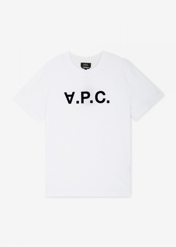 꼬르소밀라노,스크래치_아페쎄 남성 VPC 로고 블랑/다크네이비 반팔티 COHBM M26384 TAE(182904)