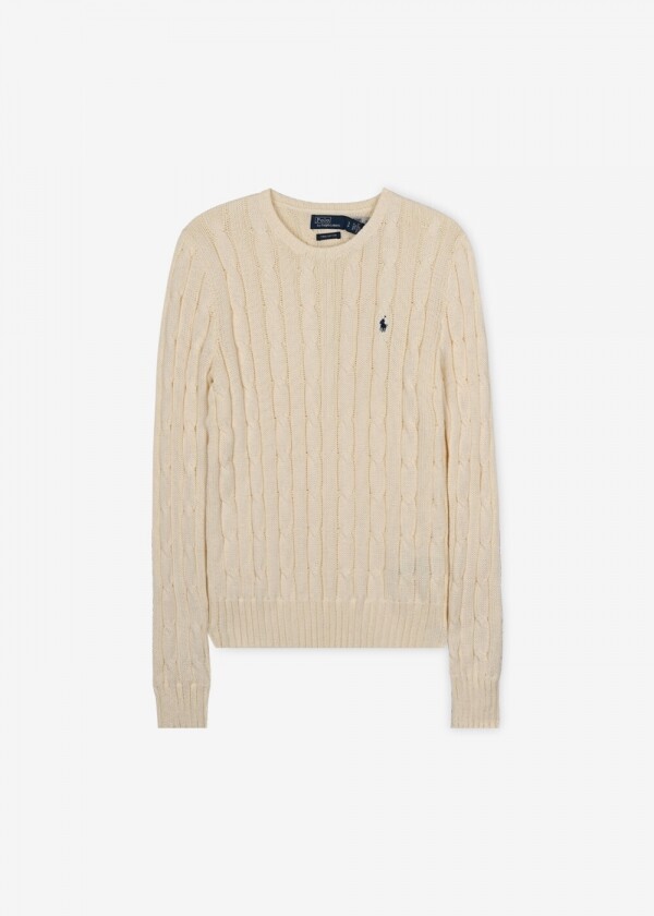 꼬르소밀라노,스크래치_폴로랄프로렌 여성 포니 로고 자수 크림 니트 211891640 010(183734)