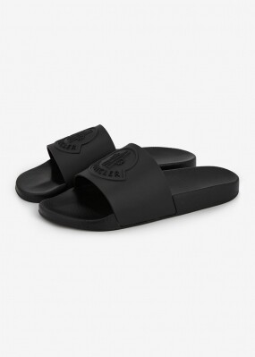 몽클레어 남성 바실 블랙 슬리퍼 4C00020 M2999 999