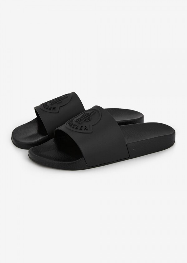 꼬르소밀라노,몽클레어 남성 바실 블랙 슬리퍼 4C00020 M2999 999