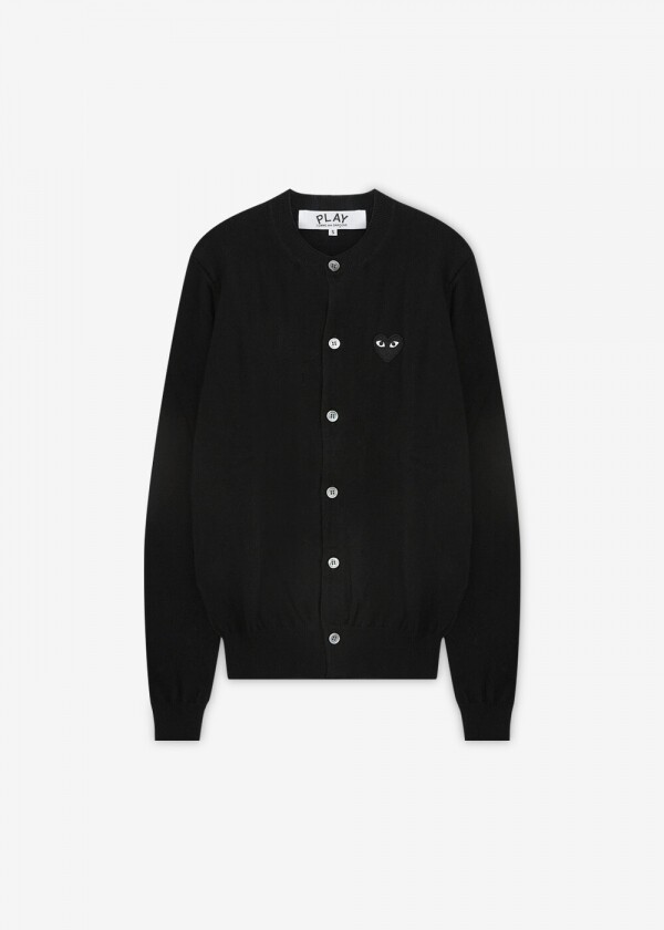 꼬르소밀라노,꼼데가르송 여성 하트 와펜 블랙 가디건 AX N023 051 1