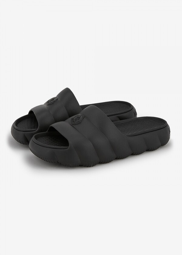 꼬르소밀라노,몽클레어 여성 릴로 블랙 슬리퍼 4C00050 M2559 999