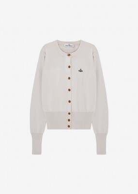 비비안웨스트우드 여성 베아 더스티 화이트 가디건 1803002P Y001V A402