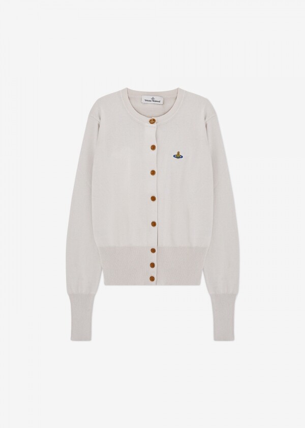 꼬르소밀라노,비비안웨스트우드 여성 베아 더스티 화이트 가디건 1803002P Y001V A402