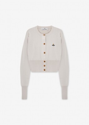 비비안웨스트우드 여성 베아 더스티 화이트 가디건 1803002U Y001V A402