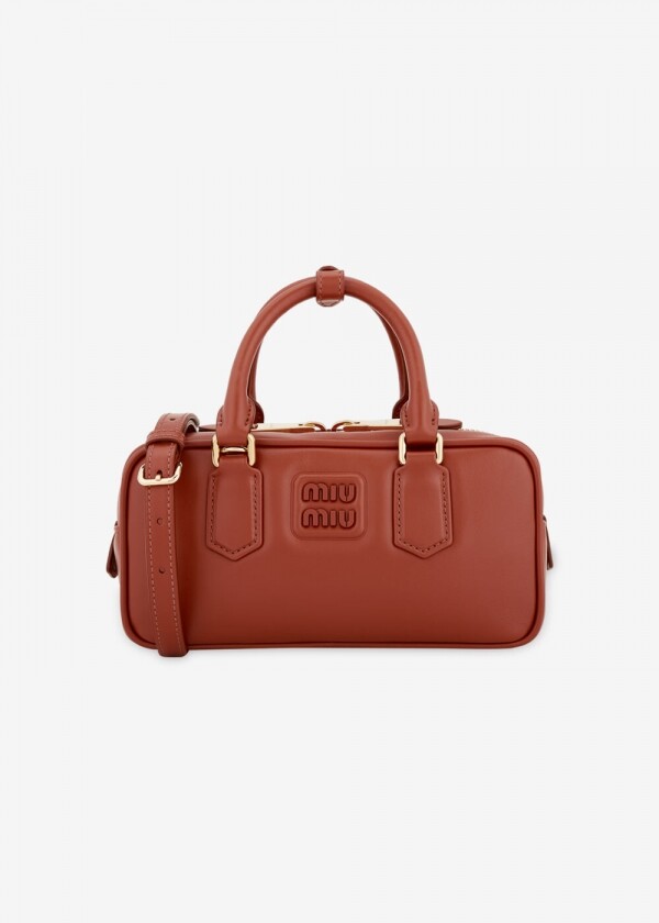 꼬르소밀라노,미우미우 여성 아르카디 러스트 토트백 5BB142 ACR3 F0033