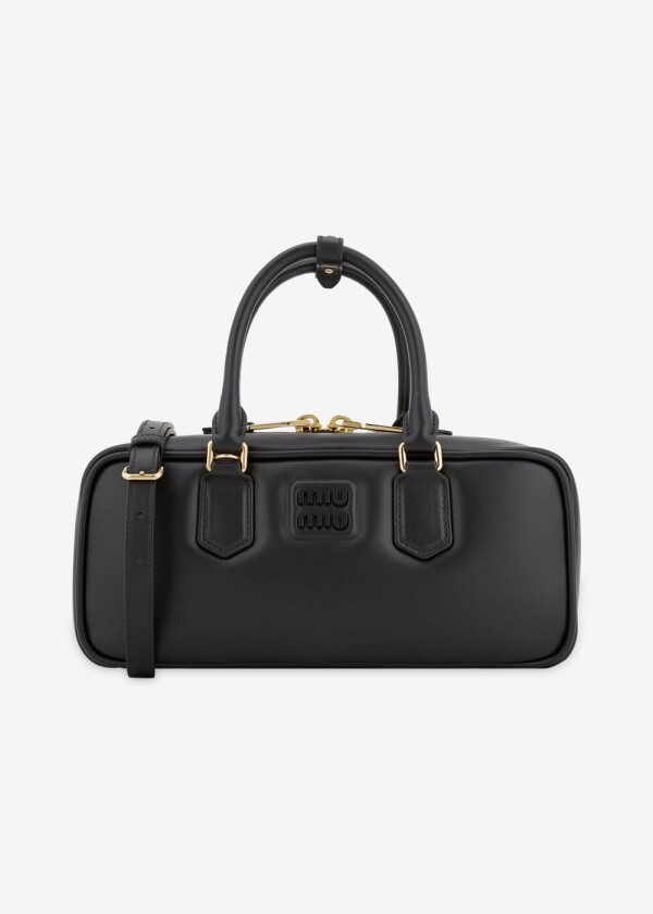 꼬르소밀라노,미우미우 여성 아르카디 블랙 토트백 5BB148 ACR3 F0002