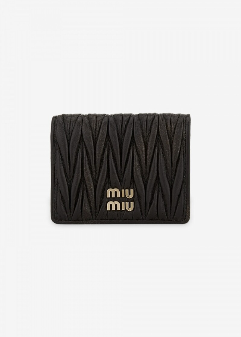 미우미우 여성 마테라쎄  나파 커피 반지갑 5MV204 AF6Q F0201