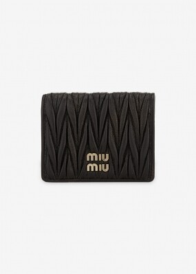 미우미우 여성 마테라쎄  나파 커피 반지갑 5MV204 AF6Q F0201