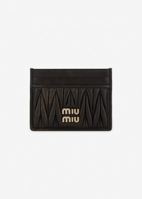 미우미우 여성 마테라쎄 나파 커피 카드지갑 5MC076 AF6Q F0201