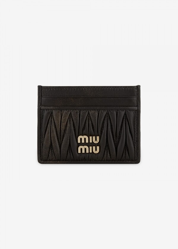 꼬르소밀라노,미우미우 여성 마테라쎄 나파 커피 카드지갑 5MC076 AF6Q F0201