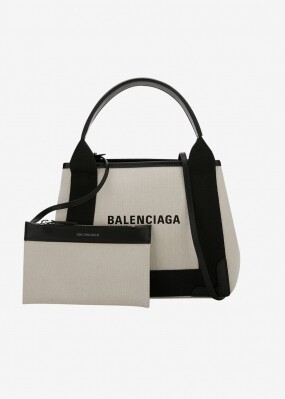 스크래치_발렌시아가 여성 카바스 베이지/블랙 토트백 390346 2HH3N 9260(186034)