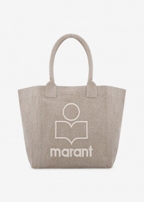 이자벨마랑 여성 옌키 로고 베이지 토트백 PM0002FA A1X19M 90BE