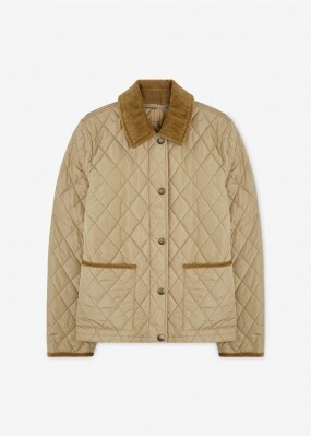 버버리 여성 도셋 베이지 퀼팅자켓 8107511