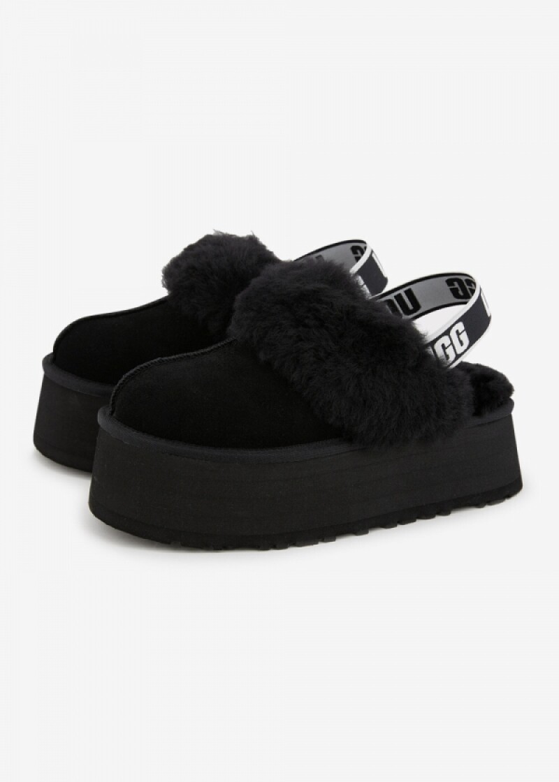 어그 여성 펀케트 블랙 슬리퍼 1113474 BLACK