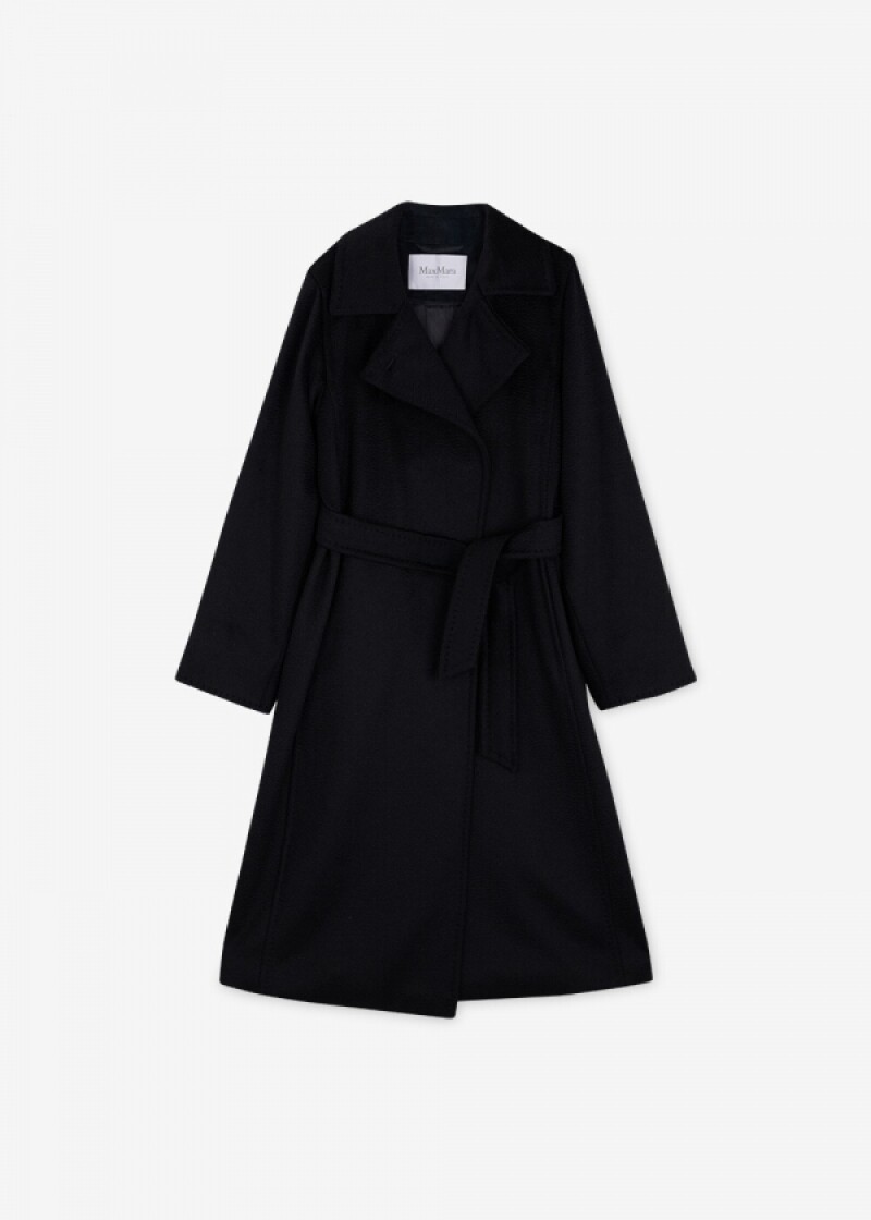 막스마라 여성 마누엘라 블랙 코트 MANUELA 002