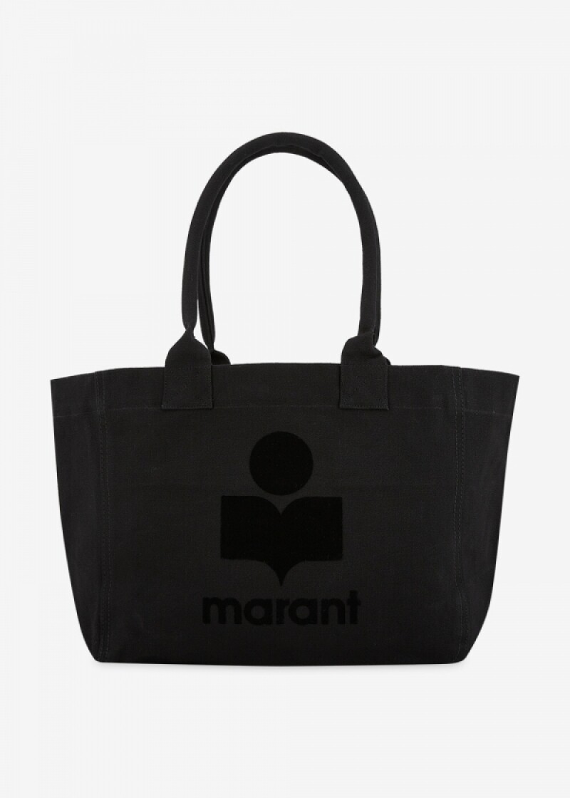 이자벨마랑 여성 옌키 로고 블랙 토트백 PM0062FA A1X18M 01BK