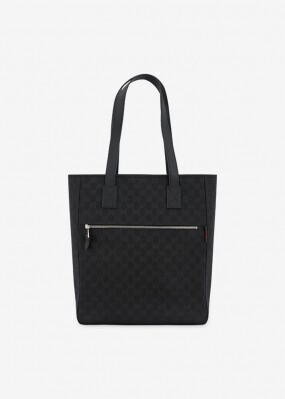 구찌 남성 GG 로고 블랙 토트백 834796 FAEPS 1060