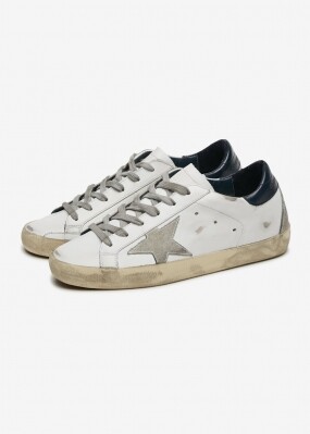 스크래치_골든구스 여성 슈퍼스타 A7 네이비탭 화이트/네이비 스니커즈 GWF00102 F000311 10270(187286)