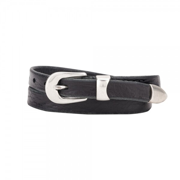 꼬르소밀라노,아워레가시 남성 2CM 블랙 벨트 A2208BBLA BLACK LEATHER
