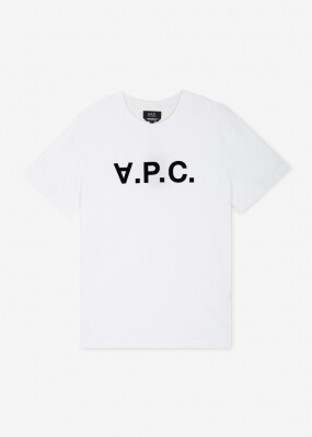 스크래치_아페쎄 남성 VPC 로고 블랑/다크네이비 반팔티 COHBM M26384 TAE(201048)